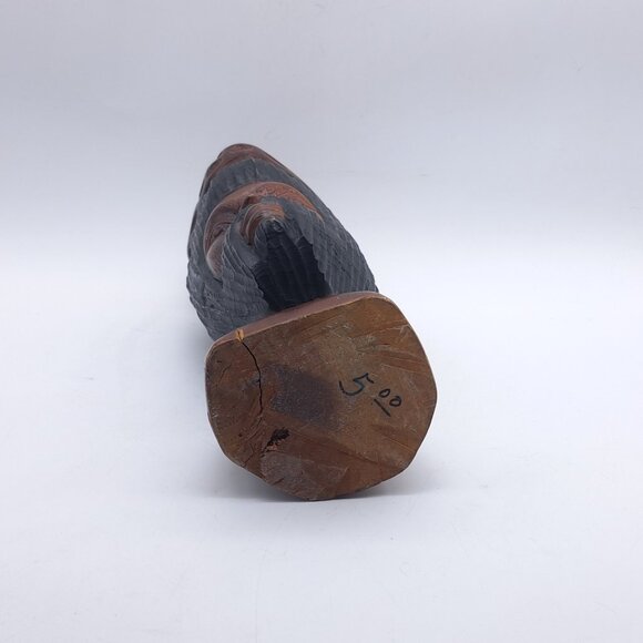 Jamaican Carved Statue - Picture 7 of 11